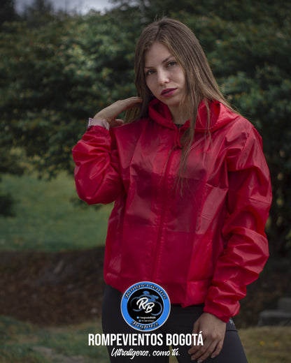 Rompeviento rojo